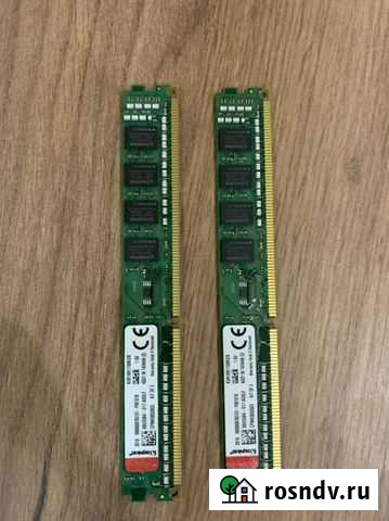 Оперативная память ddr3 2шт по 4gb(kingston) Томск - изображение 1
