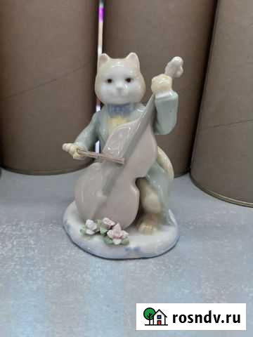 Статуэтка кот с виолончелью Улан-Удэ - изображение 1
