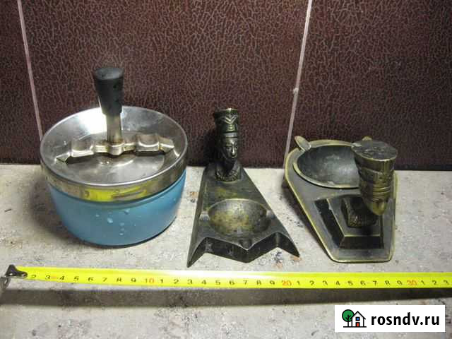 Пепельница юла бездымная Нефертити бронза латунь Воронеж - изображение 1