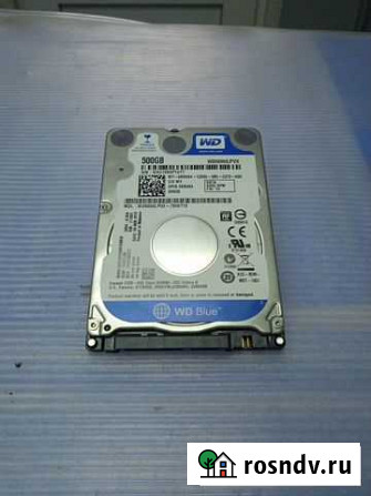 Жесткий диск 500GB, 2.5* (slim) Кемерово - изображение 1