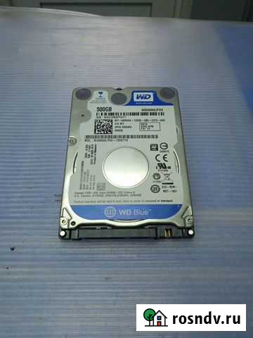 Жесткий диск 500GB, 2.5* (slim) Кемерово - изображение 1