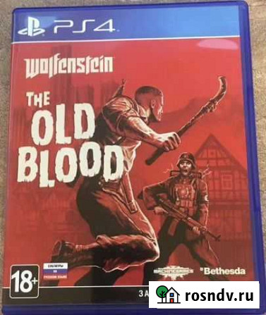 Игра для PS4 Wolfenstein The old Blood Егорьевск - изображение 1