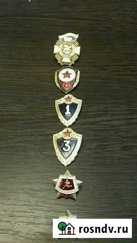 Наградные военные значки РФ, СССР Гусев - изображение 1