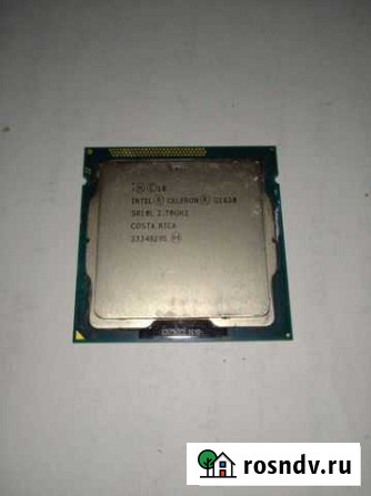 Процессор Celeron G1620 2.7GHz s1155 Астрахань - изображение 1