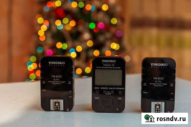 Синхронизаторы Yongnuo YN-622C + YN-622C-TX Сыктывкар - изображение 1