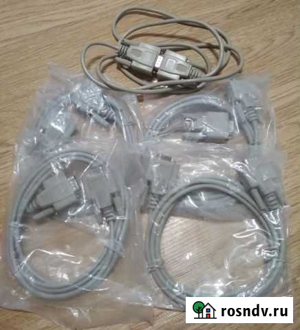 Кабель интерфейса RS-232 9-pin DB9P-DB9J (новый) Екатеринбург - изображение 1