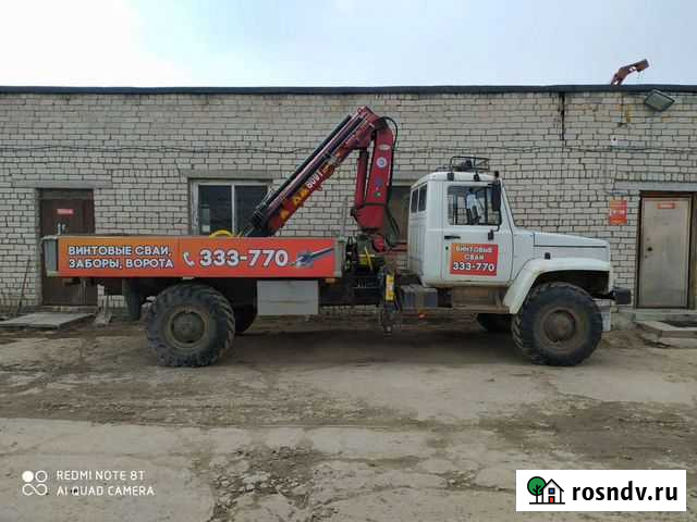 ГАЗ 3308 с КМУ, 2012 Сыктывкар - изображение 1