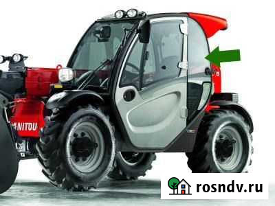 Manitou MLT 625-75H Заднее левое бок стекло кабины Казань - изображение 1