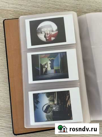 Черный альбом для полароидных фото / Визитница Мурино - изображение 1