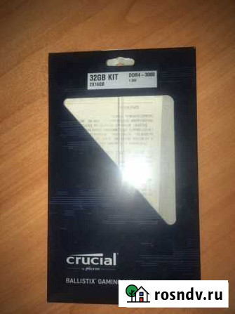 Оперативная память Crucial Ballistix DDR4 2x16Gb Вологда - изображение 1