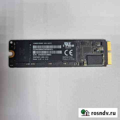 SSD M2 накопитель SanDisk 128GB MacBook Air A1466 Сочи