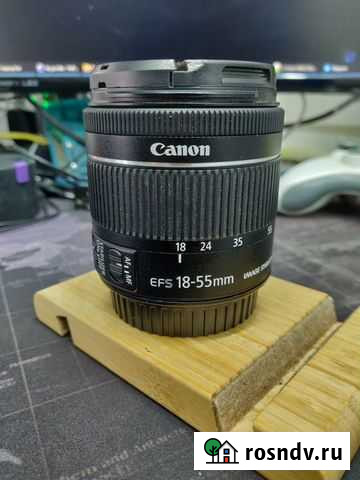 Canon EF-S 18-55mm f/4-5.6 IS STM Мурино - изображение 1