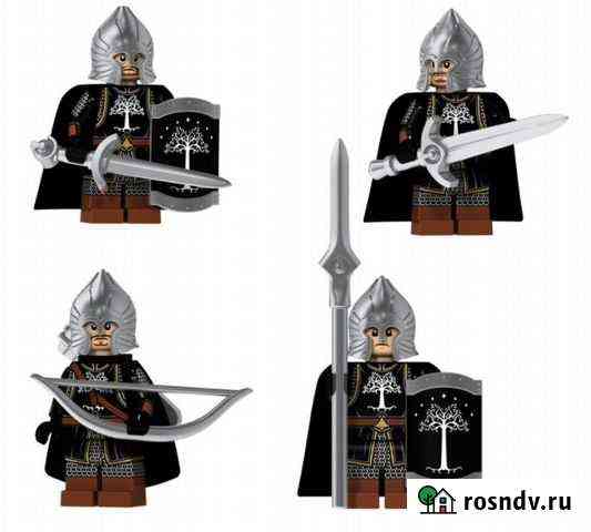 Властелин колец lego войны солдаты 4шт Воронеж