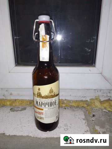 Стеклянная бутылка 0.5 литра и 1 литр Воронеж - изображение 1