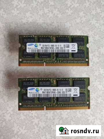 Оперативная память ddr3 4 gb для ноутбука Гатчина - изображение 1