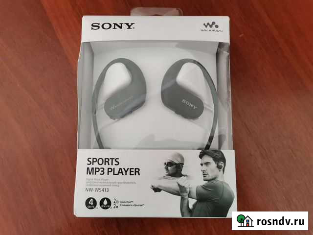 MP3 плеер Sony NW-WS413B Тында - изображение 1