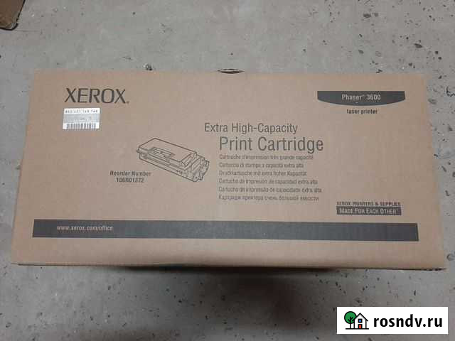 Картридж xerox 106R01372 Выкса - изображение 1
