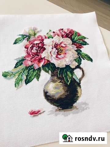 Вышивка крестом (готовая работа) Курск - изображение 1