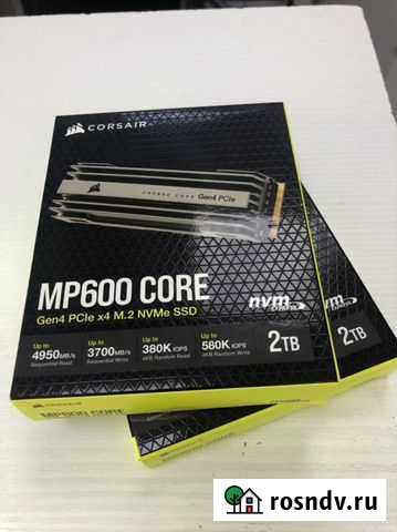 Corsair mp600 m2 nvme 2tb Москва - изображение 1