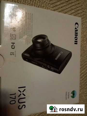 Компактный фотоаппарат canon ixus 170 Дмитриевка - изображение 1
