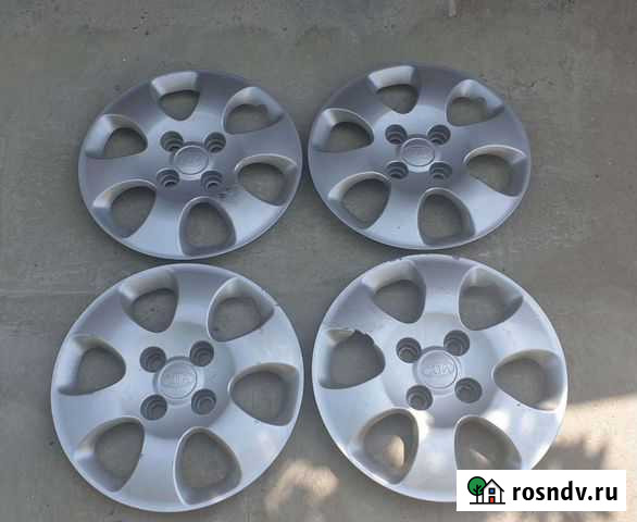 Колпаки KIA cerato 4шт б/у R15 Евпатория - изображение 1