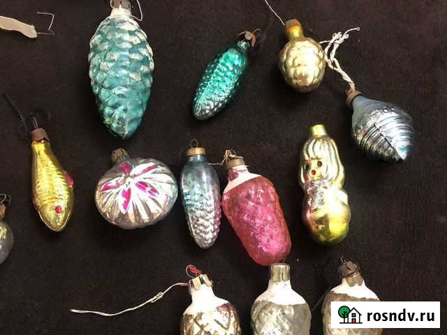 Стеклянные елочные игрушки Махачкала - изображение 1