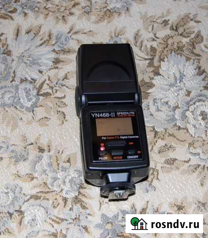 Вспышка YongNuo YN-468-II TTL Speedlite for Canon Людиново - изображение 1