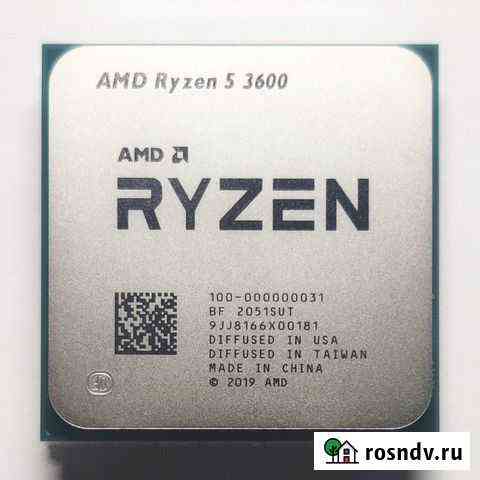 Процессор AMD Ryzen 5 3600 на гарантии Тихорецк