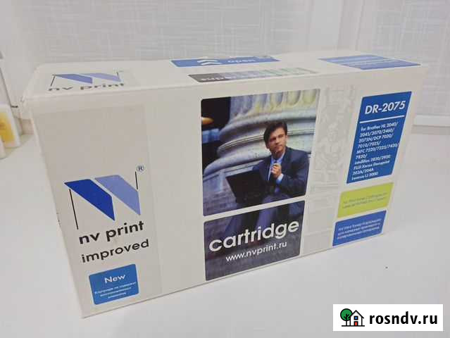 Картридж NV Print DR-2075 новый Узловая - изображение 1