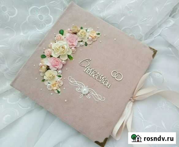 Свадебный фотоальбом, фотоальбом ручной работы Нижний Новгород - изображение 1