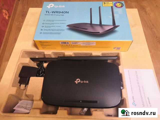 Новый роутер 3 в 1 TP-link TL-WR940n Аксай - изображение 1