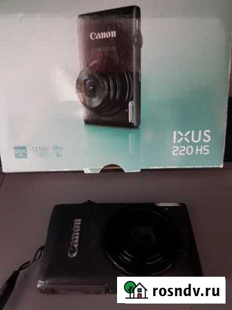 Компактный цифровой фотоаппарат Canon ixus220HS Самара - изображение 1