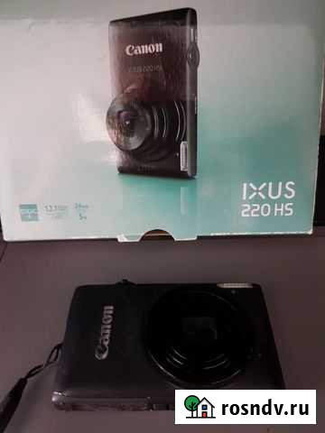 Компактный цифровой фотоаппарат Canon ixus220HS Самара - изображение 1