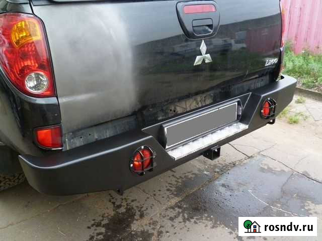 Задний силовой бампер Mitsubishi L200 Митсубиши Ижевск - изображение 1