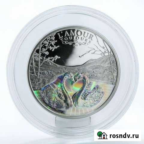 Монета Камерун 1000 франков 2011 Серебряная монета Красноярск - изображение 1