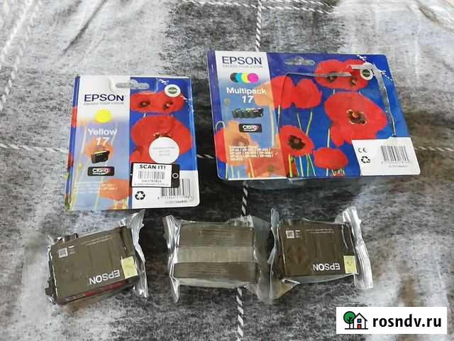 Картриджи epson-17 для струйного мфу Калуга - изображение 1