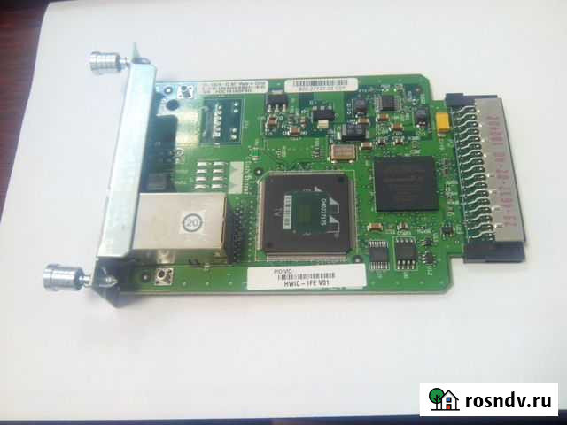 Hwic-1FE - модуль Cisco 1 WAN порт Fast Etherne Сибай - изображение 1