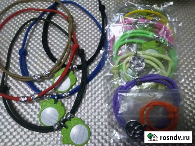 Шнурки (паракорд) д/адресников питомцу, гравировка Рязань - изображение 1