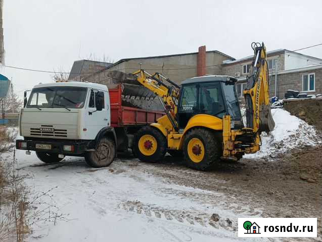 Чистка,вывоз снега. Самосвал+погрузчик Лениногорск - изображение 1