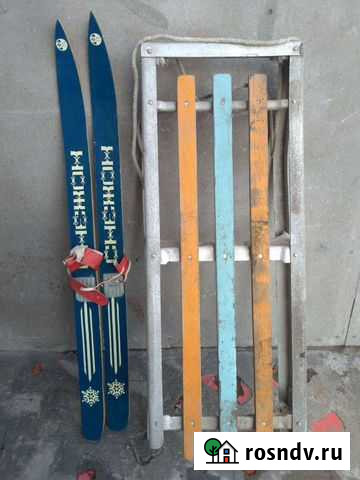 Санки СССР алюминевое Серов - изображение 1