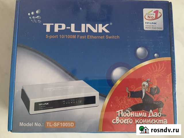 TP-Link Коммутатор TL-SF1005D, 5 портов Тольятти - изображение 1