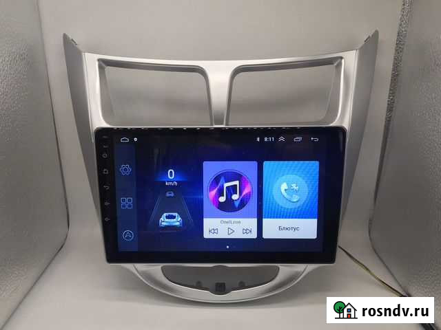 Штатная магнитола Huyndai Solaris 10-16 Android 1+ Улан-Удэ - изображение 1