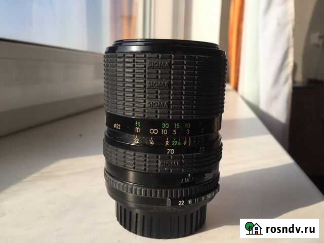 Объектив Sigma MF 35-70 mm f/ 2.8-4 for Pentax Иркутск - изображение 1