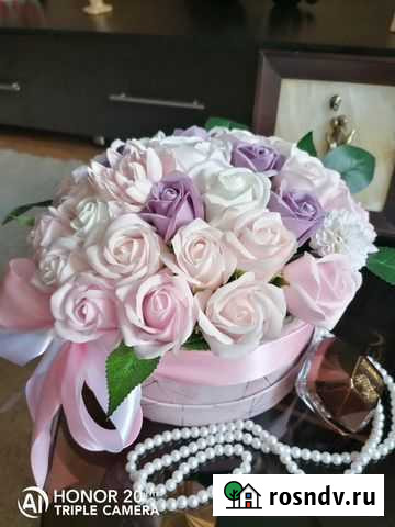 Букет роз из мыла Белгород - изображение 1