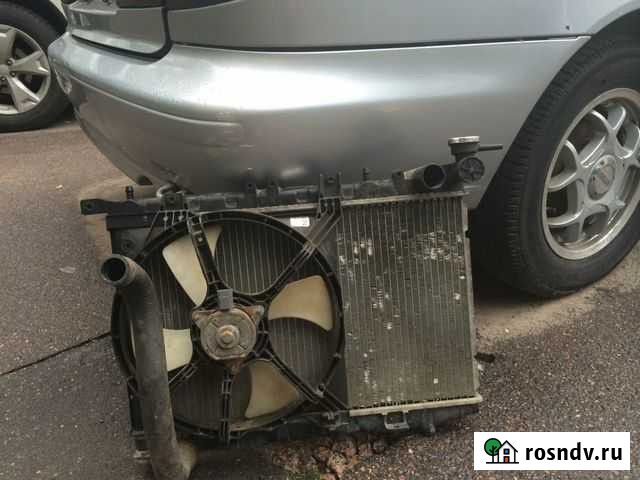 Радиатор основной Nissan Almera / Pulsar N15 Мурино - изображение 1