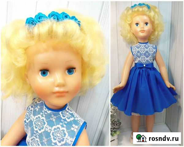 Кукла СССР Наталья Днепропетровская ф-ка 78 см Сыктывкар - изображение 1