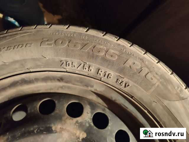 Диски Ford 16 6,5 5*105 dia63.3 с летней резиной Оренбург - изображение 1