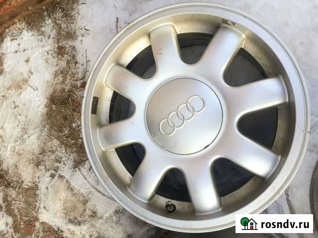 Литые оригинальные диски r15 audi Жуковка - изображение 1