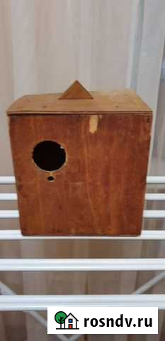 Домик для птиц попугаев, канареек Астрахань - изображение 1