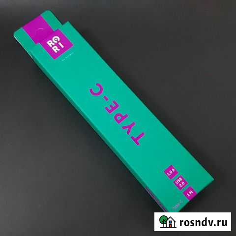 Кабель USB Type-C - USB Rori Омск - изображение 1